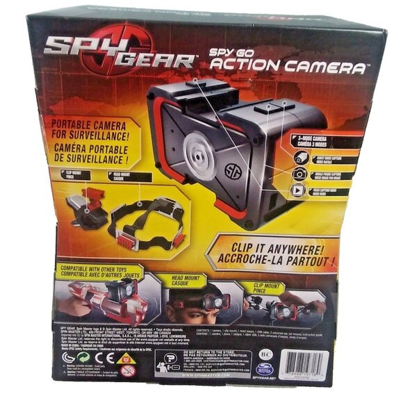 Kids Portable Go Action Camera Clips on Anywhere - Picture 2 of 6